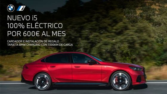 Nuevo BMW i5 100% eléctrico por 600€ al mes*